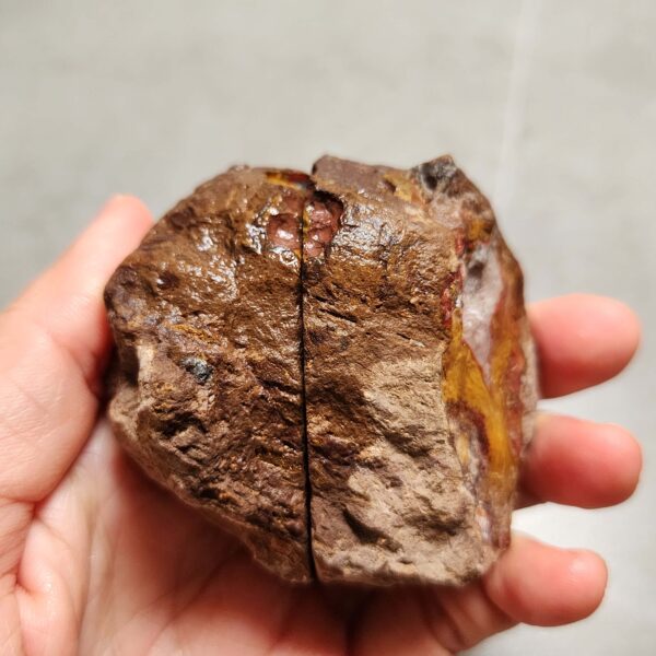 20260711_203207 Zhanguo Red Agate Pair Stone (unpolished) ZR061