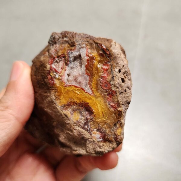 20260711_203217 Zhanguo Red Agate Pair Stone (unpolished) ZR061