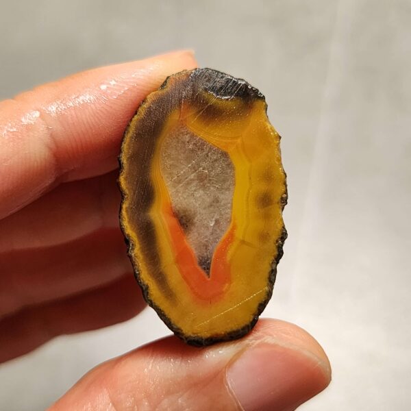 Zhanguo Red Agate Pair Stone (unpolished) ZR062