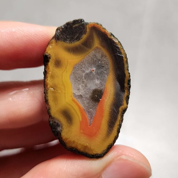 Zhanguo Red Agate Pair Stone (unpolished) ZR062
