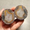 Zhanguo Red Agate Pair Stone (unpolished) ZR064