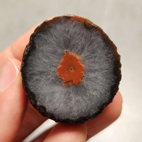 Zhanguo Red Agate Pair Stone (unpolished) ZR066