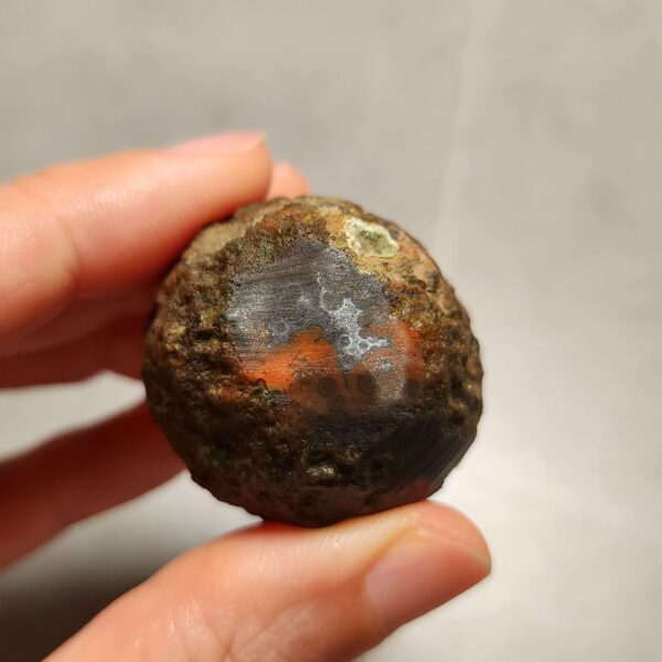 Zhanguo Red Agate Pair Stone (unpolished) ZR066