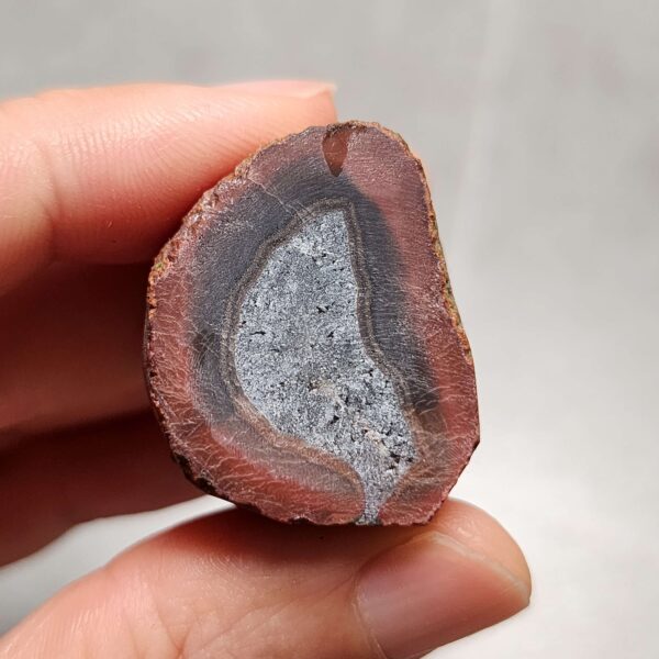 Zhanguo Red Agate Pair Stone (unpolished) ZR067