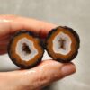 Zhanguo Red Agate Pair Stone (unpolished) ZR070