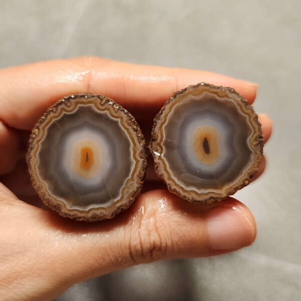 20260725_163837 Zhanguo Red Agate Pair Stone (unpolished) ZR073