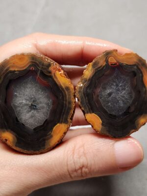 20260725_164240 Zhanguo Red Agate Pair Stone (unpolished) ZR074
