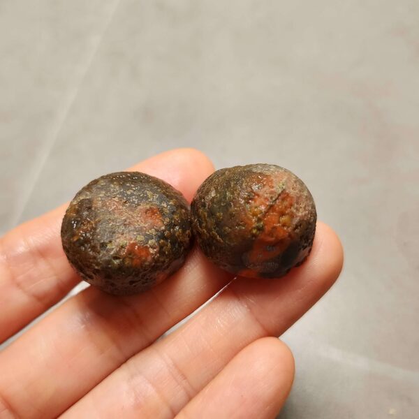20260725_170021 Zhanguo Red Agate Pair Stone (unpolished) ZR078