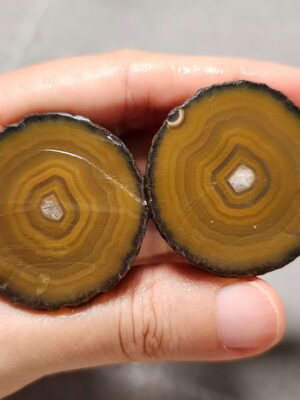 20260726_154049 Zhanguo Red Agate Pair Stone (unpolished) ZR082