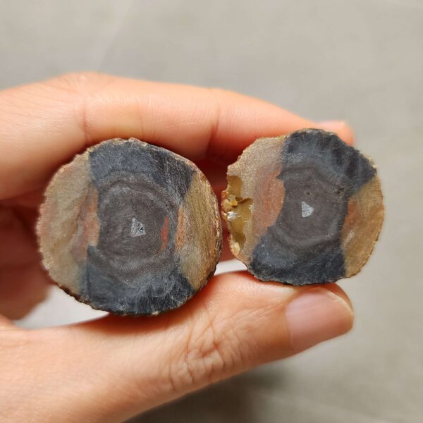 20260726_154349 Zhanguo Red Agate Pair Stone (unpolished) ZR083