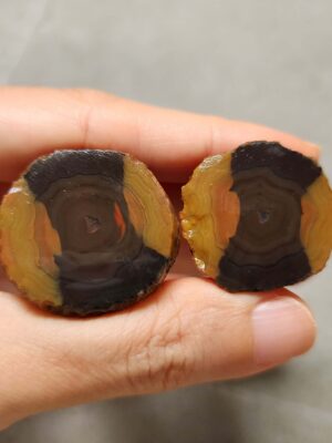 20260726_154533 Zhanguo Red Agate Pair Stone (unpolished) ZR083