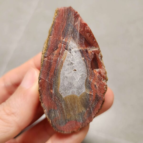 20260726_155303 Zhanguo Red Agate Pair Stone (unpolished) ZR085