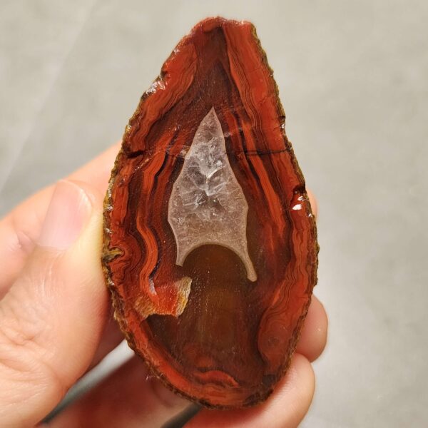 20260726_155334 Zhanguo Red Agate Pair Stone (unpolished) ZR085