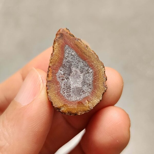 20260726_155947 Zhanguo Red Agate Pair Stone (unpolished) ZR087