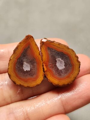 20260726_160004 Zhanguo Red Agate Pair Stone (unpolished) ZR087